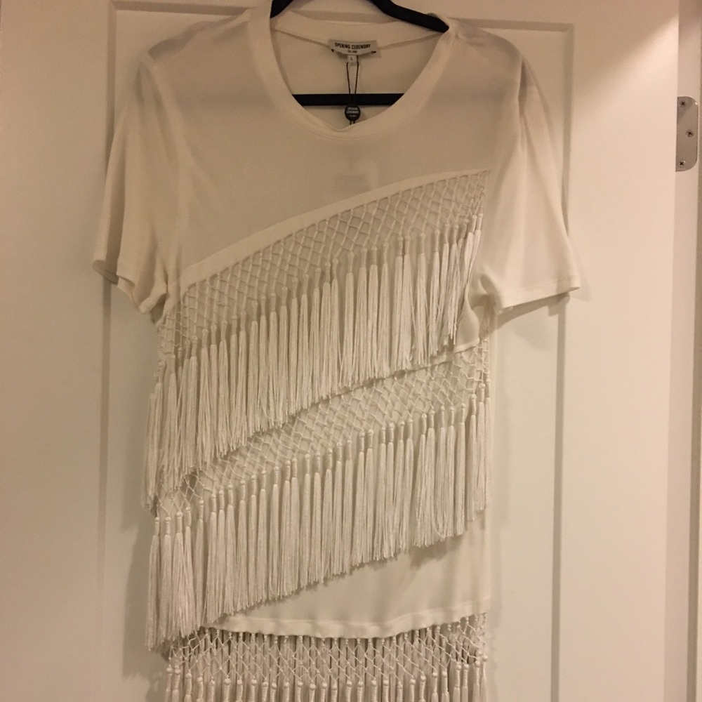 Opening Ceremony white T-shirt